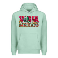 Seafoam Viva Mexico Premium Hoodie - HowdyJamesFarm