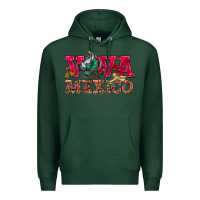 Sports Green Viva Mexico Premium Hoodie - HowdyJamesFarm
