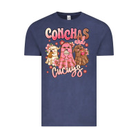 Conchas And Cucuys Mexican Desert Ghosts Vintage Tee | Teevron
