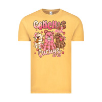 Vintage Mustard conchas and cucuys mexican desert ghosts Vintage Tee - MaliasSmallBusiness