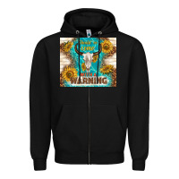 Black should have come with a warning Zipper Hoodie - TumblerDesignByShophia