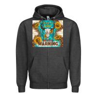 Charcoal Heather should have come with a warning Zipper Hoodie - TumblerDesignByShophia