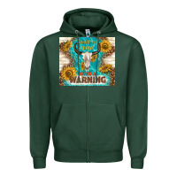 Sports Green should have come with a warning Zipper Hoodie - TumblerDesignByShophia