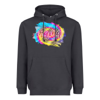 Smoke Mama Tie dye Leopard Heavyweight Hoodie - CowCowDesign