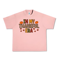 Salmon In My Thankful Era Urban Heavy Tee - MaliasSmallBusiness