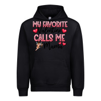 Black love message with cupid and hearts Urban Hoodie - CowhideDigitalArt
