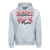 Heather Grey love message with cupid and hearts Urban Hoodie - CowhideDigitalArt