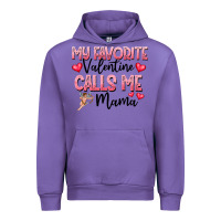 Tulip love message with cupid and hearts Urban Hoodie - CowhideDigitalArt