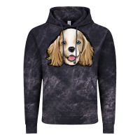 Cloud Black cocker spaniel Vintage Hoodie - Jasminsmagicworld