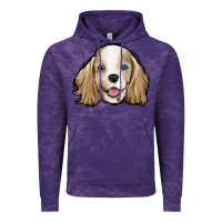 Cloud Purple cocker spaniel Vintage Hoodie - Jasminsmagicworld