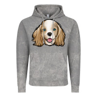 Cloud Rock cocker spaniel Vintage Hoodie - Jasminsmagicworld