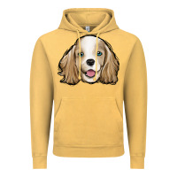 Vintage Mustard cocker spaniel Vintage Hoodie - Jasminsmagicworld