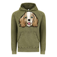 Vintage Olive cocker spaniel Vintage Hoodie - Jasminsmagicworld