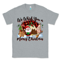Heather Grey We whisk you a Merry Christmas Classic Tee - NancyCooperArtShop