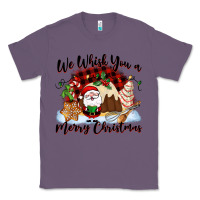 Lavender We whisk you a Merry Christmas Classic Tee - NancyCooperArtShop