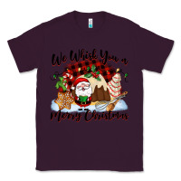 Plum We whisk you a Merry Christmas Classic Tee - NancyCooperArtShop