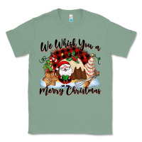 Sage We whisk you a Merry Christmas Classic Tee - NancyCooperArtShop