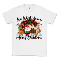 White We whisk you a Merry Christmas Classic Tee - NancyCooperArtShop