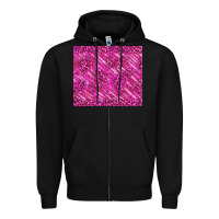 Black pink glitter with leopard pattern Zipper Hoodie - TumblerDesignByShophia