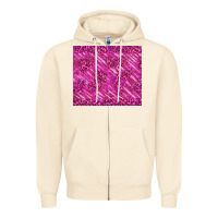 Sandshell pink glitter with leopard pattern Zipper Hoodie - TumblerDesignByShophia