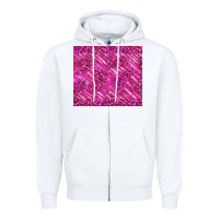White pink glitter with leopard pattern Zipper Hoodie - TumblerDesignByShophia