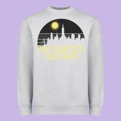 San Francisco California Heavyweight Sweatshirt Designed By Bettercallsaul