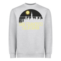 Heather Grey San Francisco California Heavyweight Sweatshirt - Bettercallsaul
