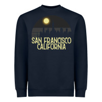 Navy San Francisco California Heavyweight Sweatshirt - Bettercallsaul