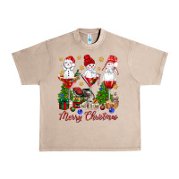 French Oak Merry Christmas wine and cocktails Urban Heavy Tee - NancyCooperArtShop
