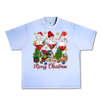 Grape Ice Merry Christmas wine and cocktails Urban Heavy Tee - NancyCooperArtShop