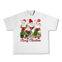Lunar Rock Merry Christmas wine and cocktails Urban Heavy Tee - NancyCooperArtShop