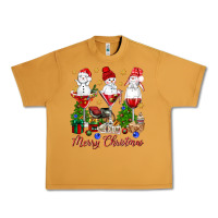Peanut Butter Merry Christmas wine and cocktails Urban Heavy Tee - NancyCooperArtShop