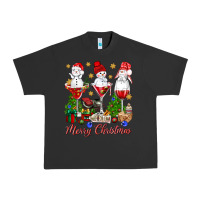 Merry Christmas Wine And Cocktails Urban Heavy Tee | Teevron