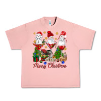 Salmon Merry Christmas wine and cocktails Urban Heavy Tee - NancyCooperArtShop