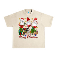 Sandshell Merry Christmas wine and cocktails Urban Heavy Tee - NancyCooperArtShop