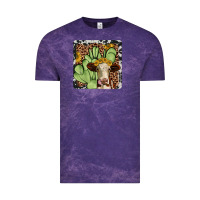Cloud Purple cactus hereford coaster Vintage Tee - JahusDesignShop