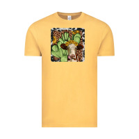 Vintage Mustard cactus hereford coaster Vintage Tee - JahusDesignShop