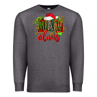 Charcoal Heather christmas maw claus Premium Sweatshirt - FaDigitalArtStudio
