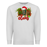 Dove Grey christmas maw claus Premium Sweatshirt - FaDigitalArtStudio