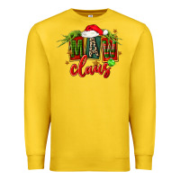 Lemon christmas maw claus Premium Sweatshirt - FaDigitalArtStudio