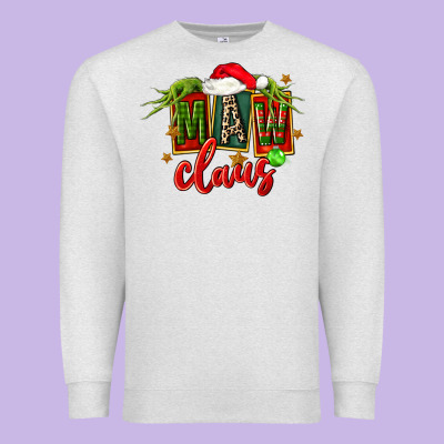 Christmas Maw Claus Premium Sweatshirt Designed By Fadigitalartstudio