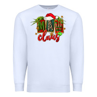 White christmas maw claus Premium Sweatshirt - FaDigitalArtStudio