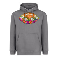 Storm American Football Floral Heavyweight Hoodie - CowCowDesign