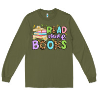 Army Green read more books Long Sleeve Tee - Artiststas