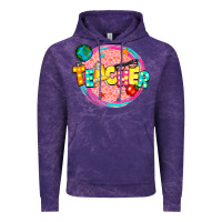 Cloud Purple teacher Vintage Hoodie - NancyCooperArtShop