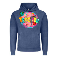 Vintage Denim teacher Vintage Hoodie - NancyCooperArtShop