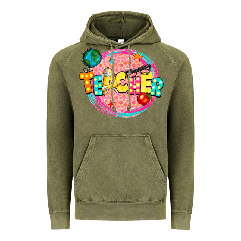 Teacher Vintage Hoodie by NancyCooperArtShop | Teevron