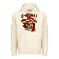 Tofu Chingona with roses Mexico Premium Hoodie - HowdyJamesFarm