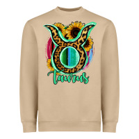 Mushroom Taurus Zodiac Heavyweight Sweatshirt - Bettercallsaul