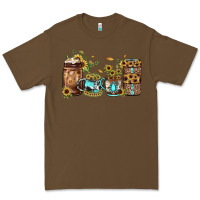 Cacao sunflower gemstone coffee Premium Tee - JahusDesignShop